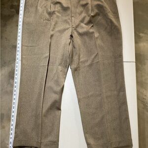 Bill Blass Men's Brown Dress Pants